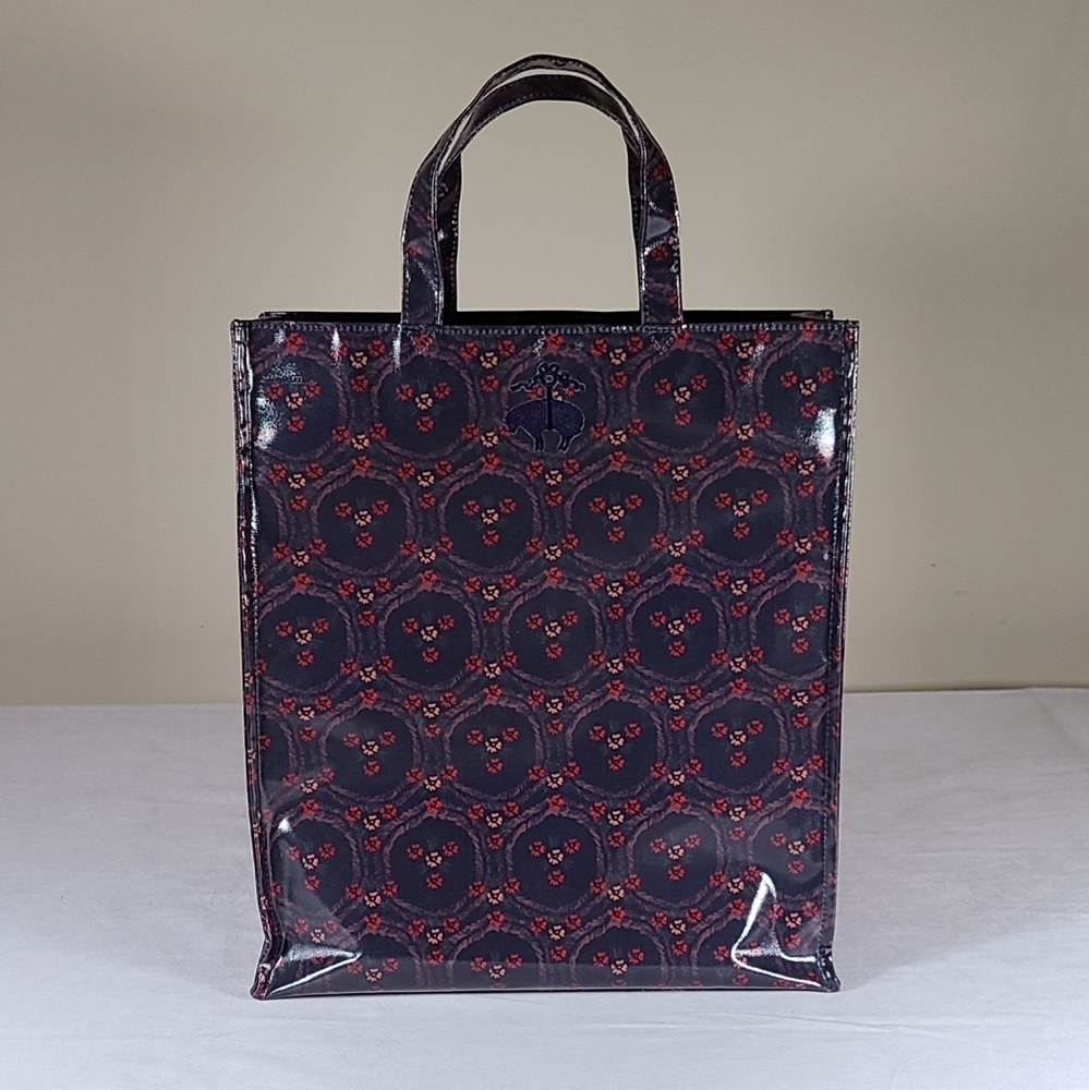 NWOT Brooks Brothers Floral Coated Waterproof Tote Bag